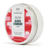 Blissful Strawberry Body Cream - the body shop