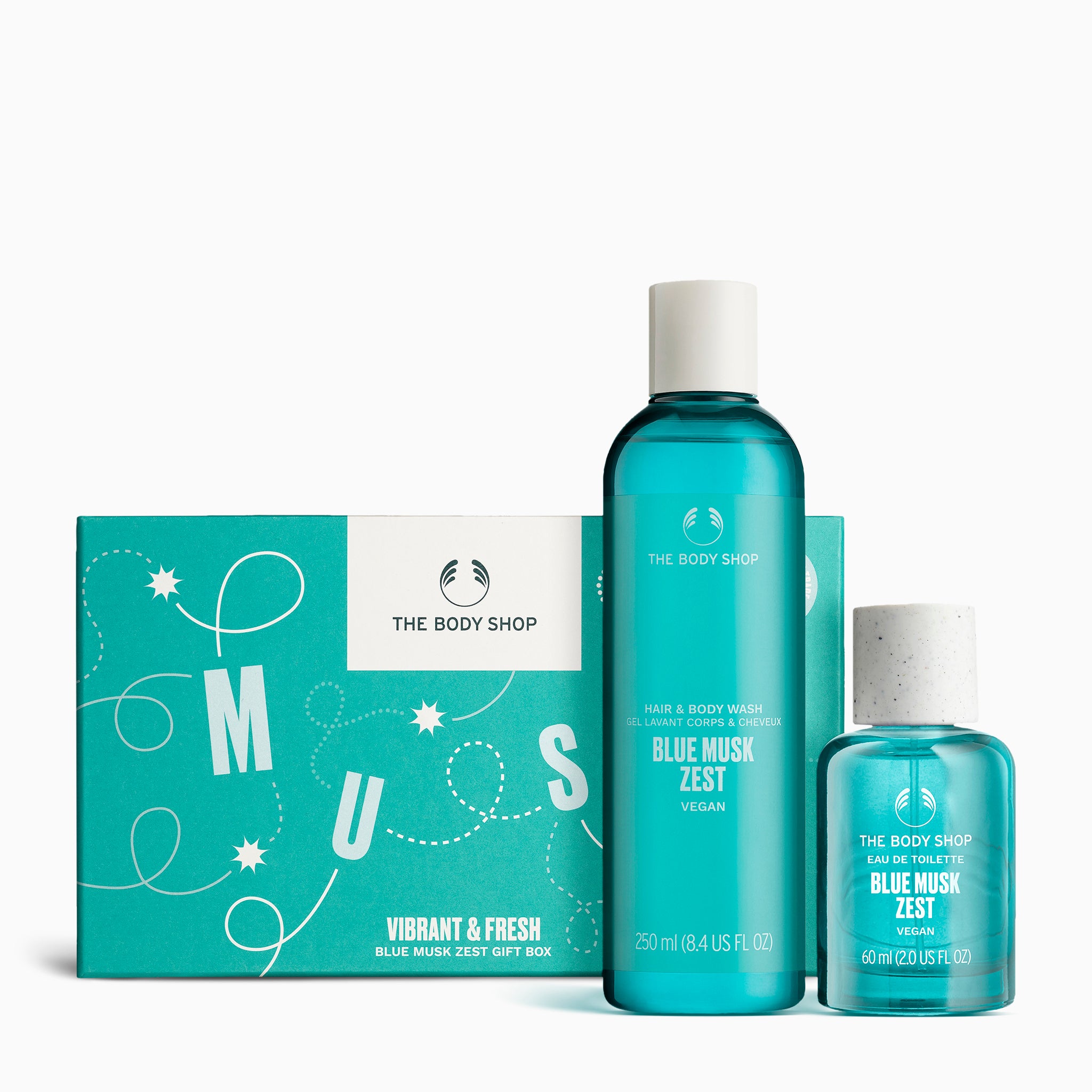 The Body Shop Blue Musk Zest Gift Box