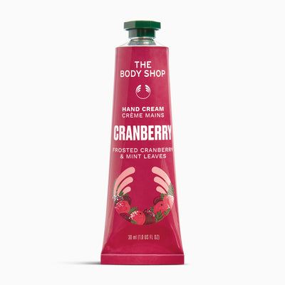 Frosted Cranberry & Mint Leaves Hand Cream