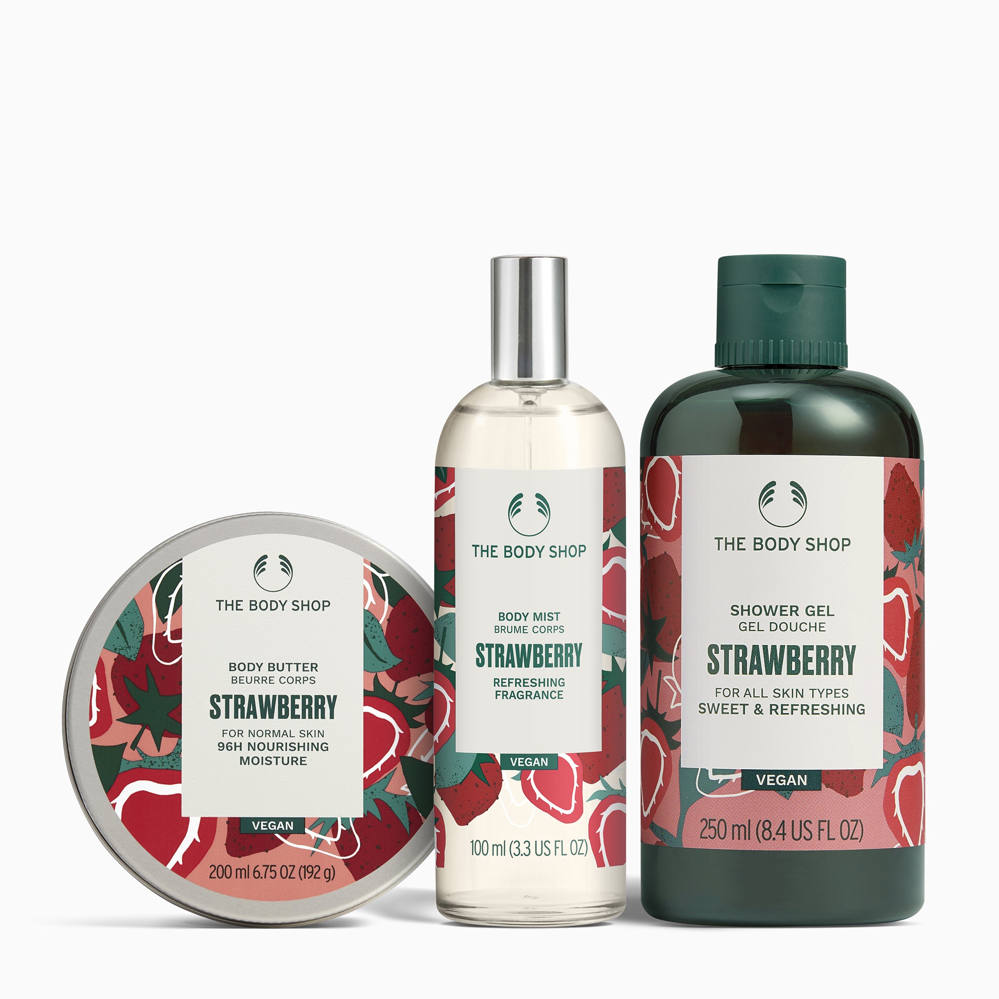 Shop Strawberry The Body Shop Hydrating Face Mist Body Shop