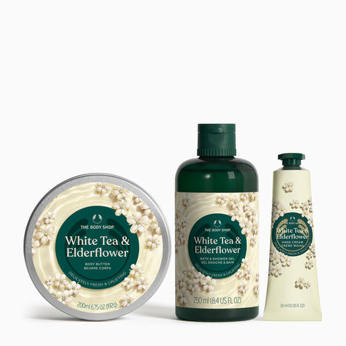 White Tea & Elderflower Body Care Collection
