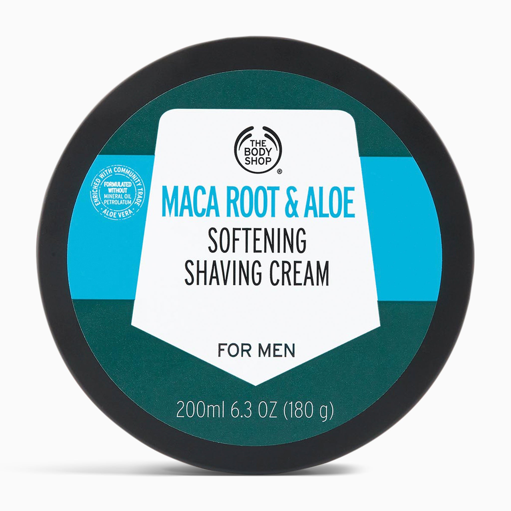 The Body Shop Maca Root & Aloe Softening Shaving Cream For Men