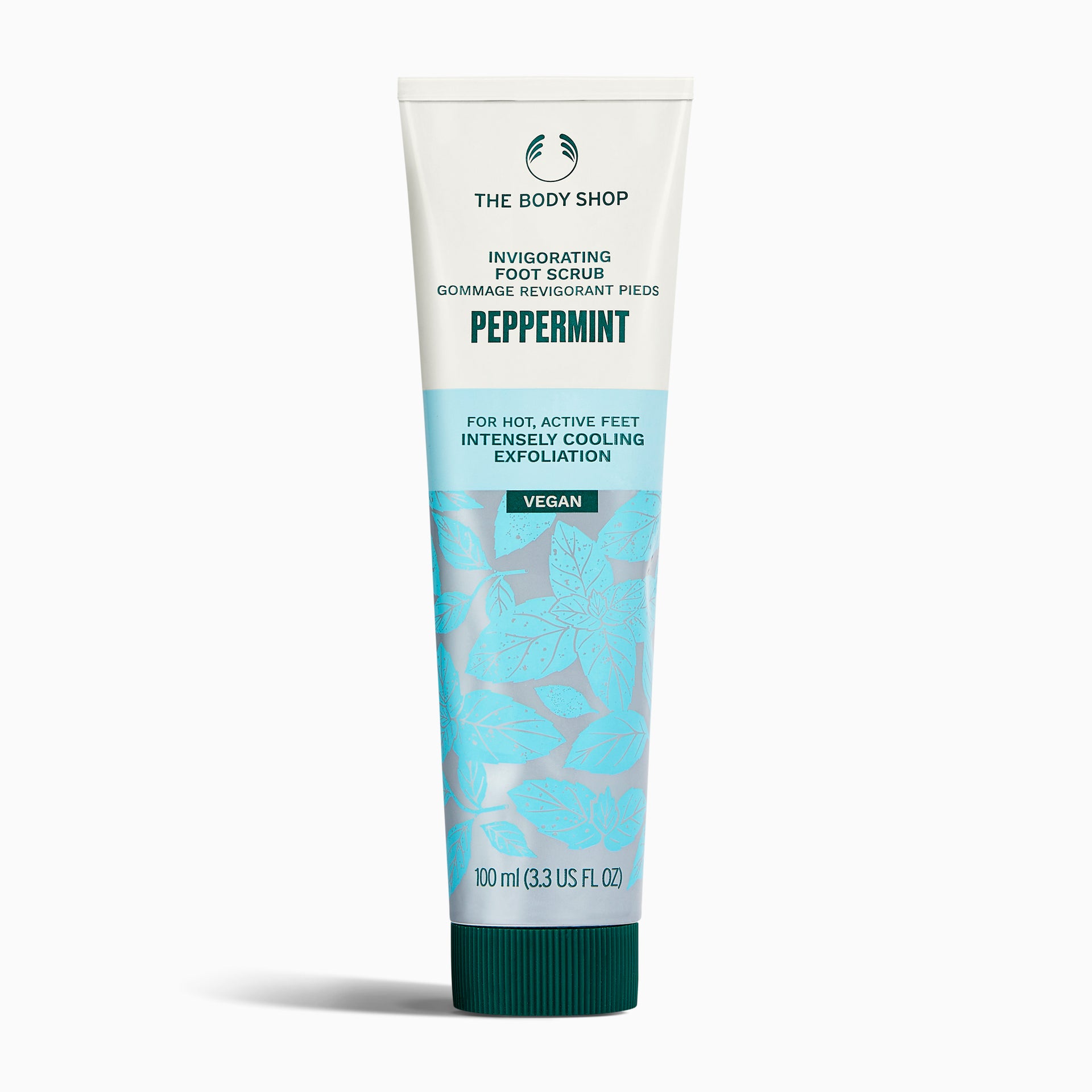 Peppermint Invigorating Foot Scrub Body Care The Body Shop