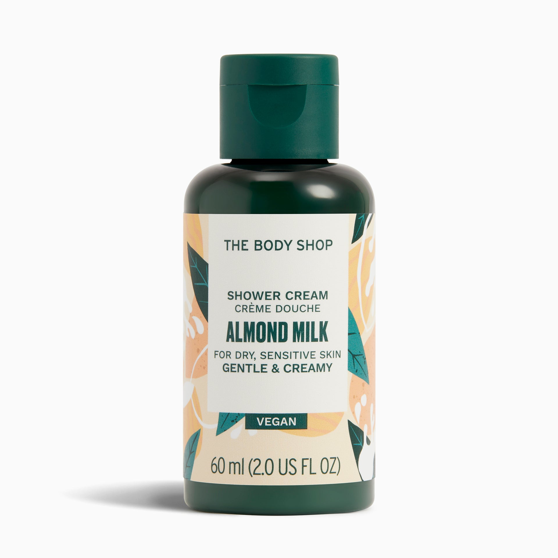 Almond milk shower
