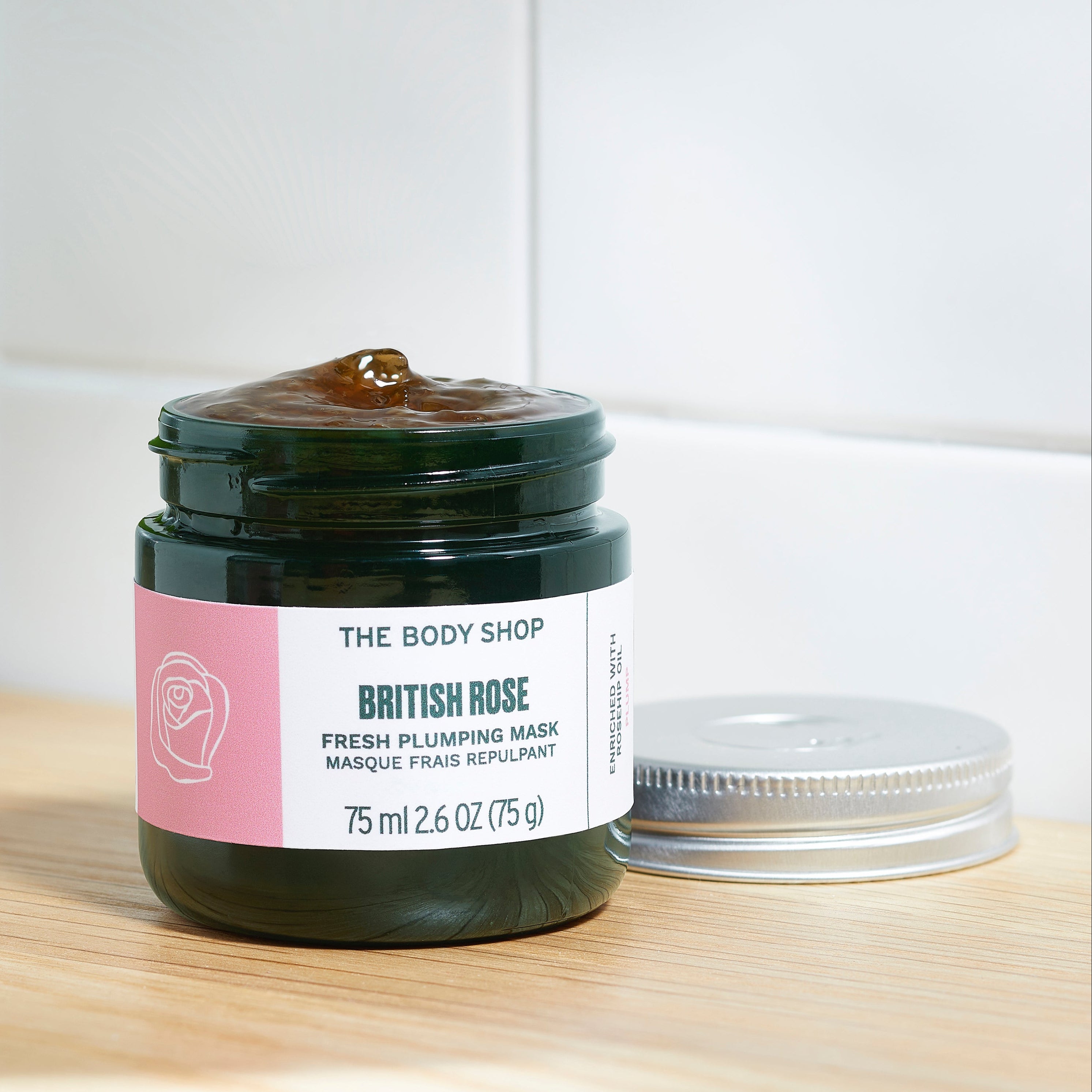 The Body Shop British Rose Fresh Plumping Mask