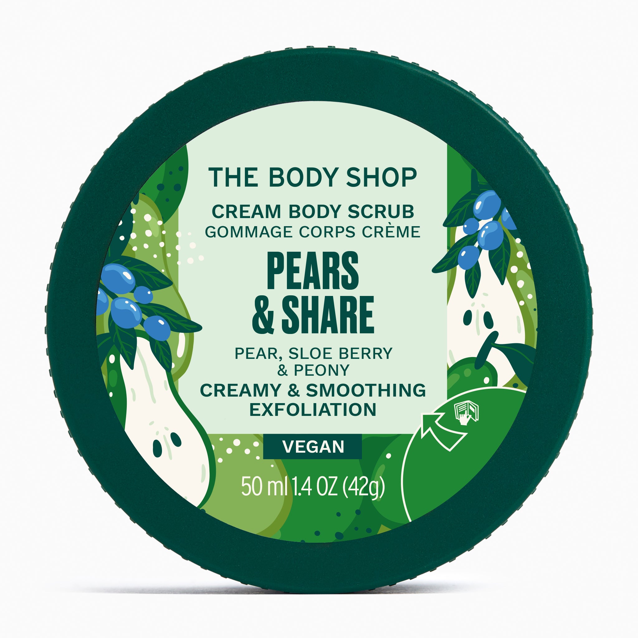 Pears & Share Body Scrub The Body Shop