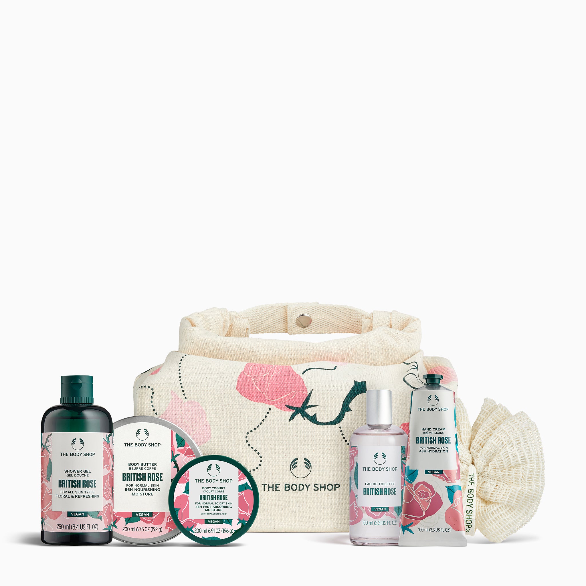 The Body Shop Nourish & Flourish British Rose Ultimate Gift