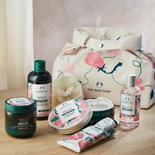 The Body Shop Nourish & Flourish British Rose Ultimate Gift
