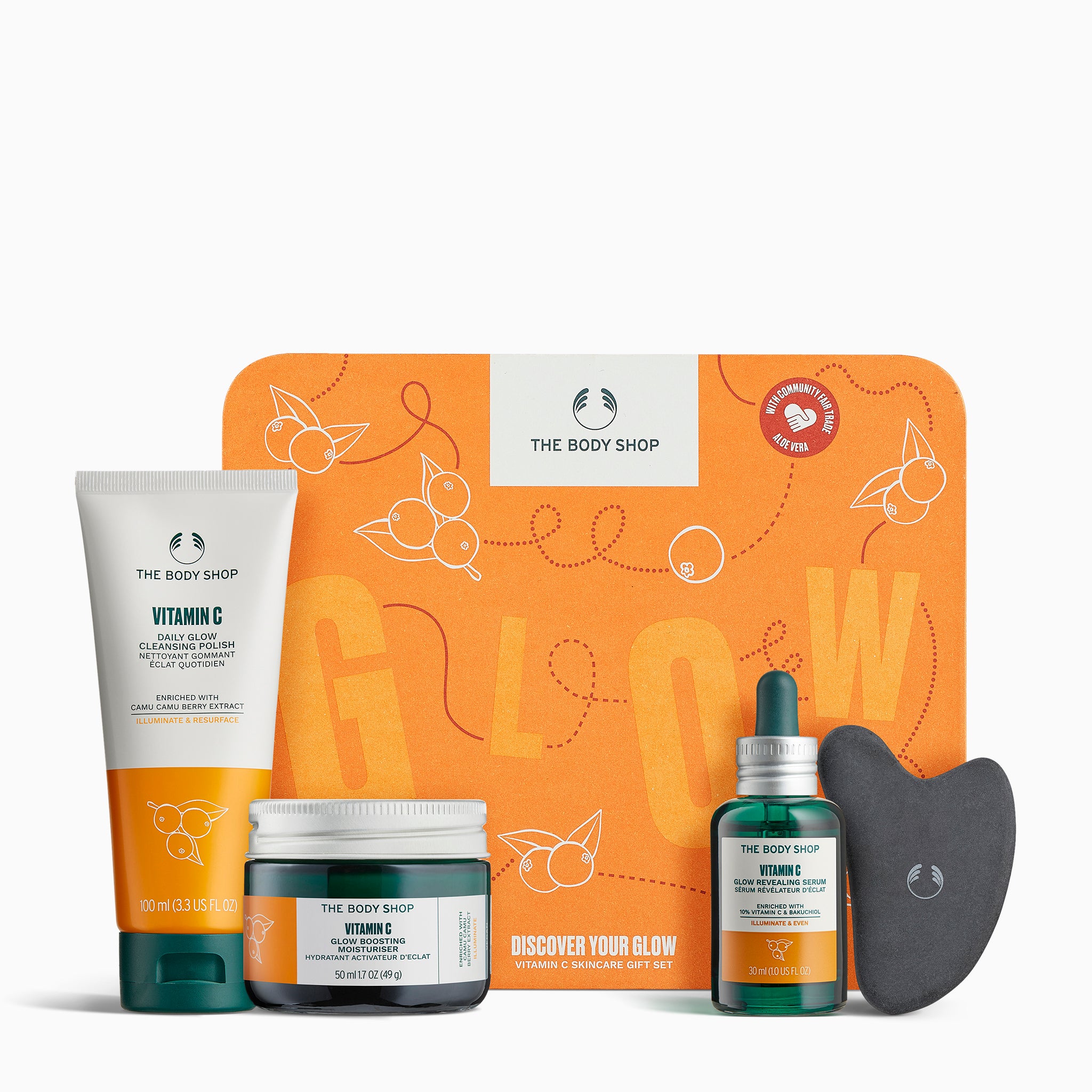 The Body Shop Discover Your Glow Vitamin C Skincare Gift Set