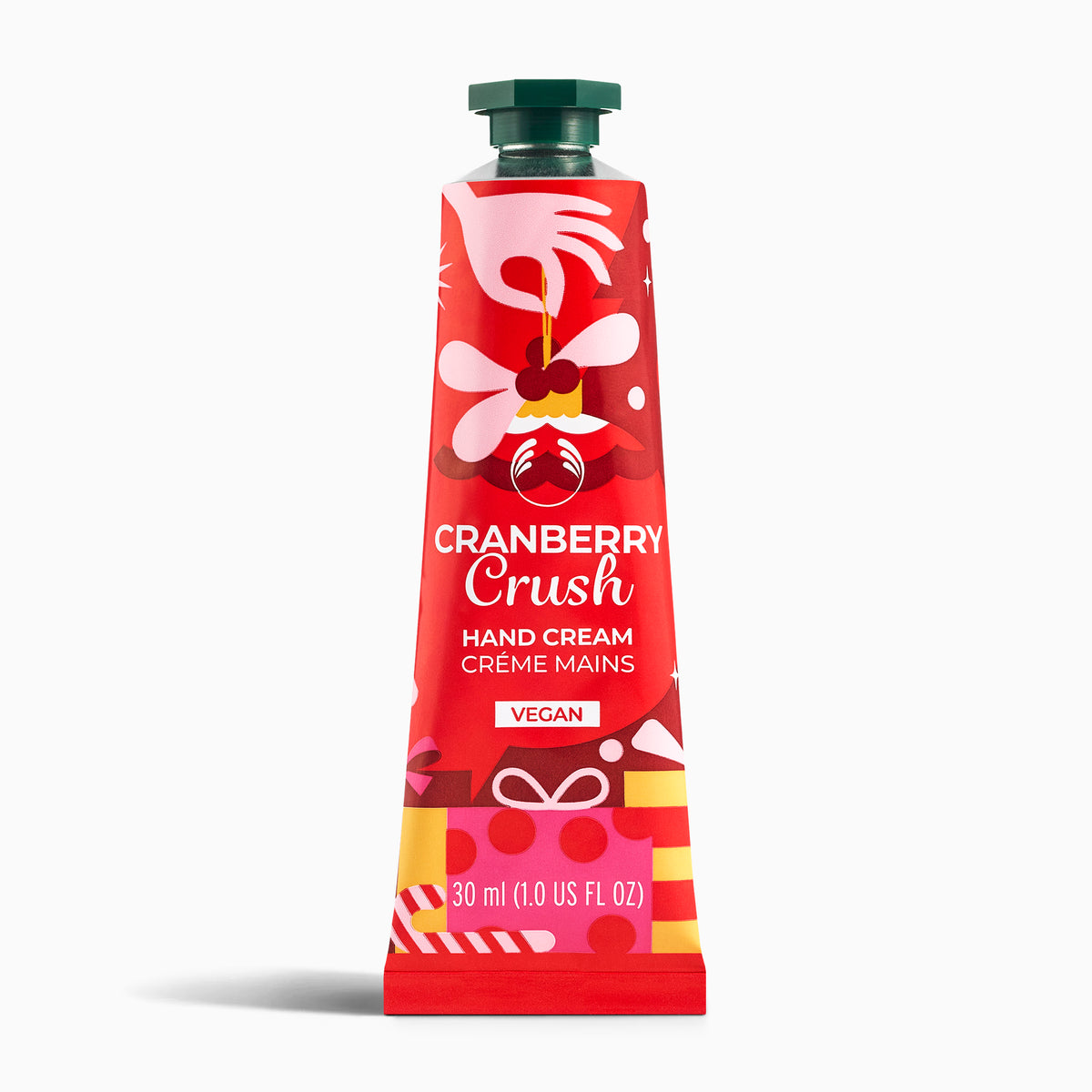 Cranberry Crush Hand