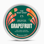Grapefruit product pack shot on grey background | The Body Shop