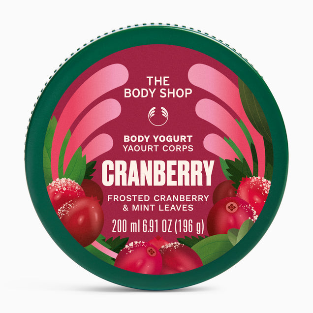 Frosted Cranberry & Mint Leaves Body Yogurt
