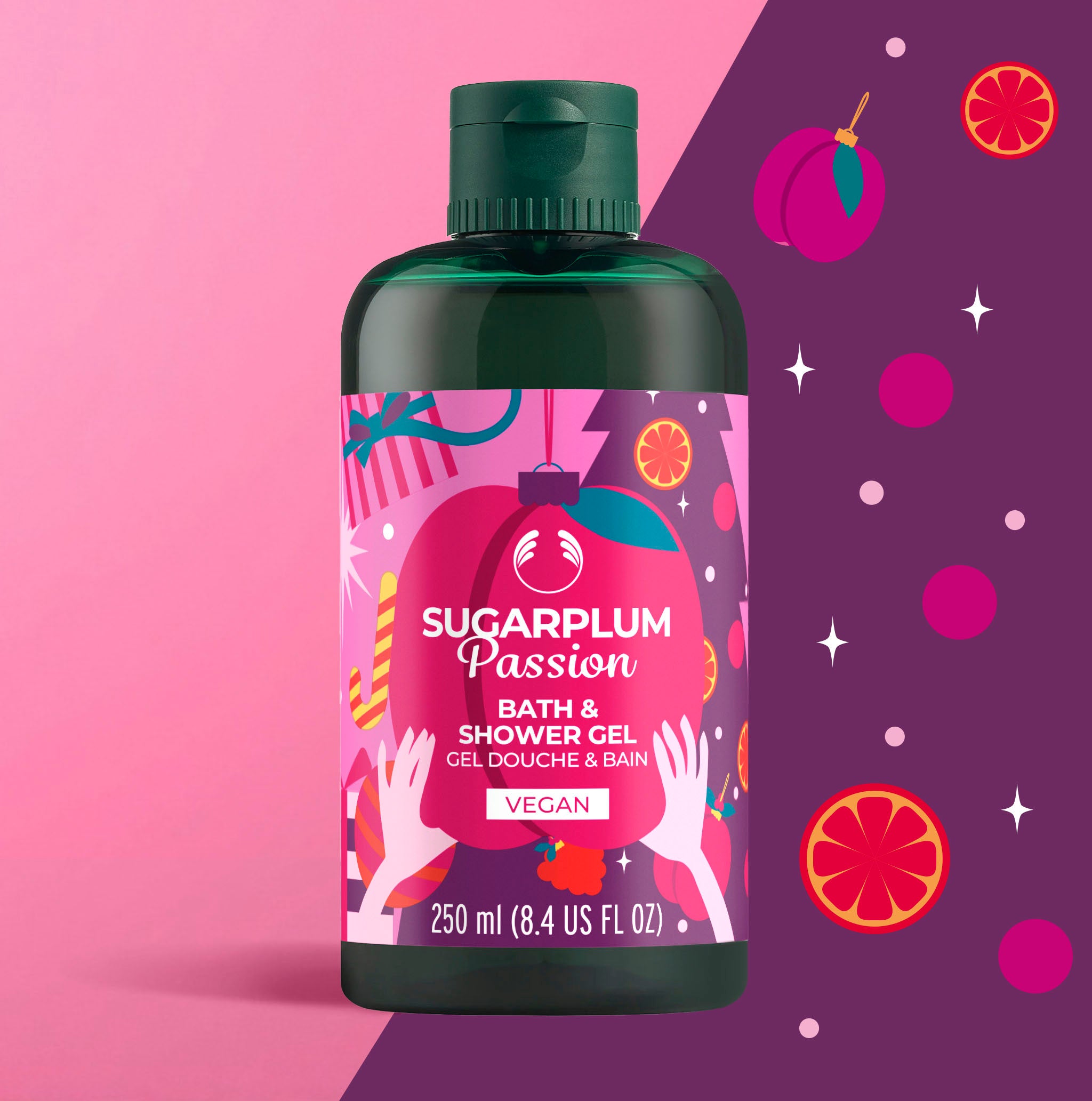 Sugarplum Passion Bath & Shower Gel - The Body Shop