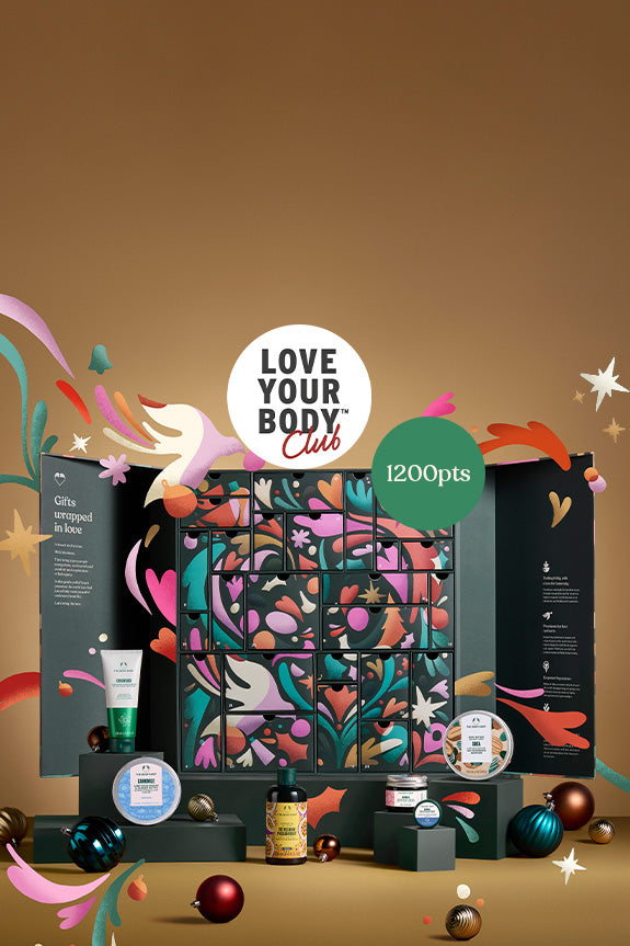 LYBC Double Points advent - the body shop