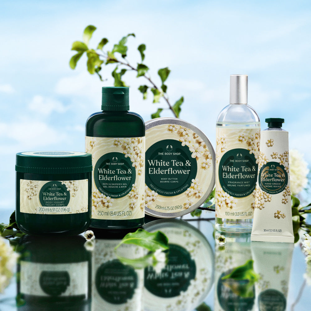 White Tea Range - The Body Shop