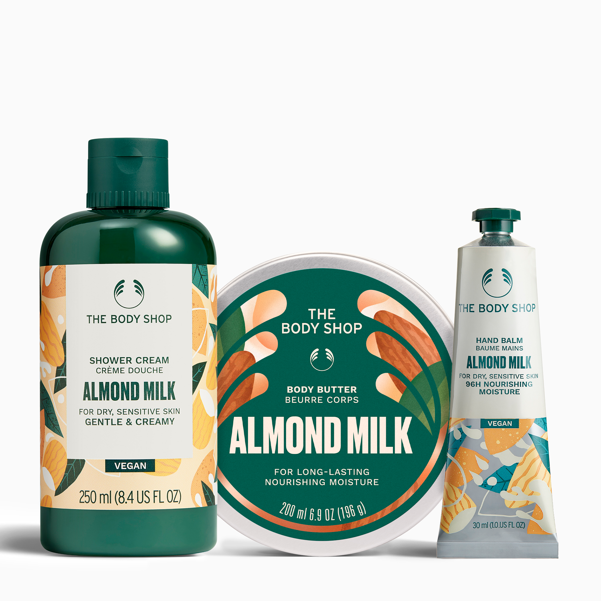 The Body Shop Almond Milk Body Care Collection