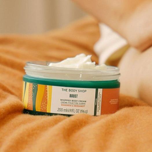 The Body Shop Boost Whipped Body Cream