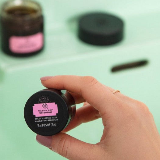 The Body Shop British Rose Fresh Plumping Mask