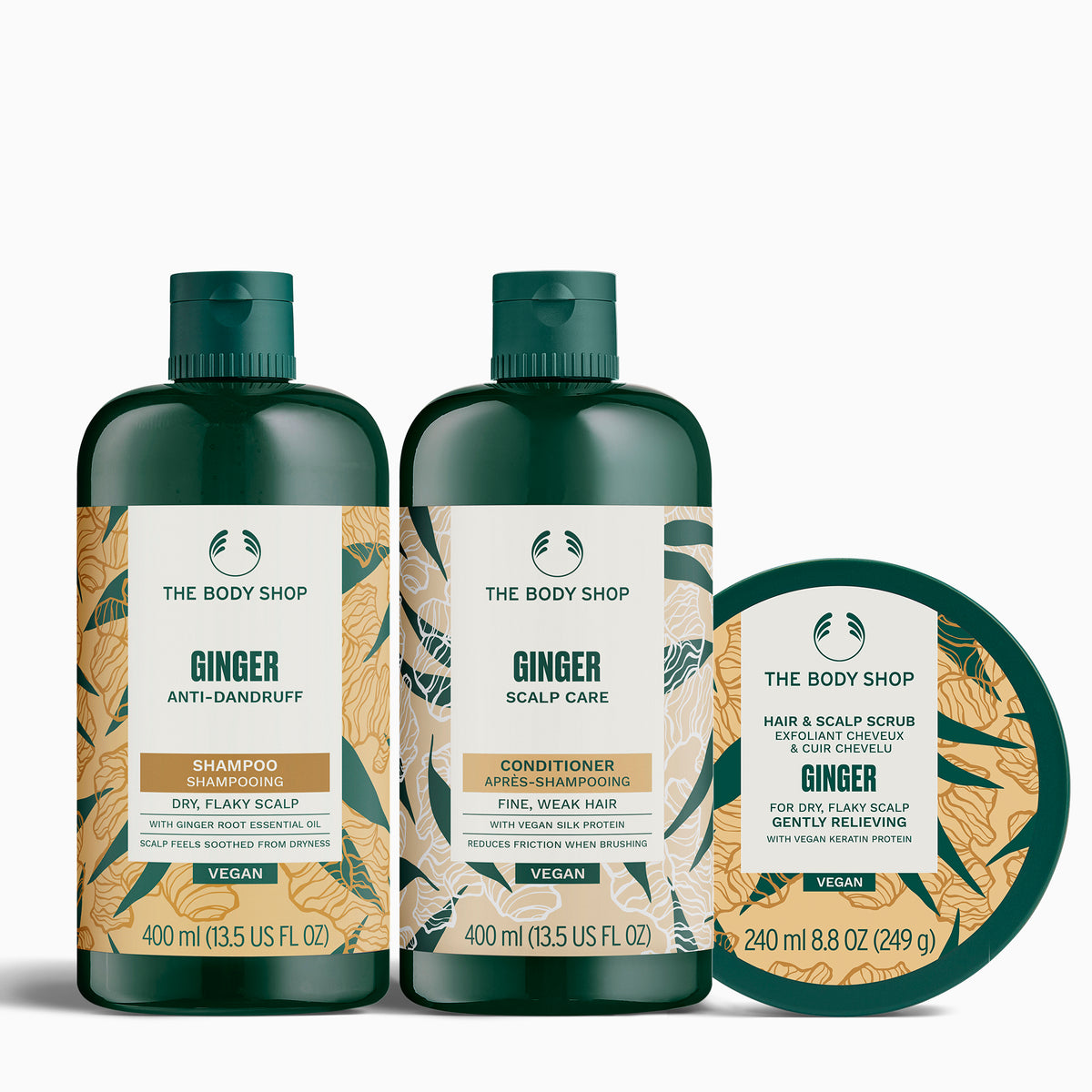 Anti Dandruff Scrub Trio