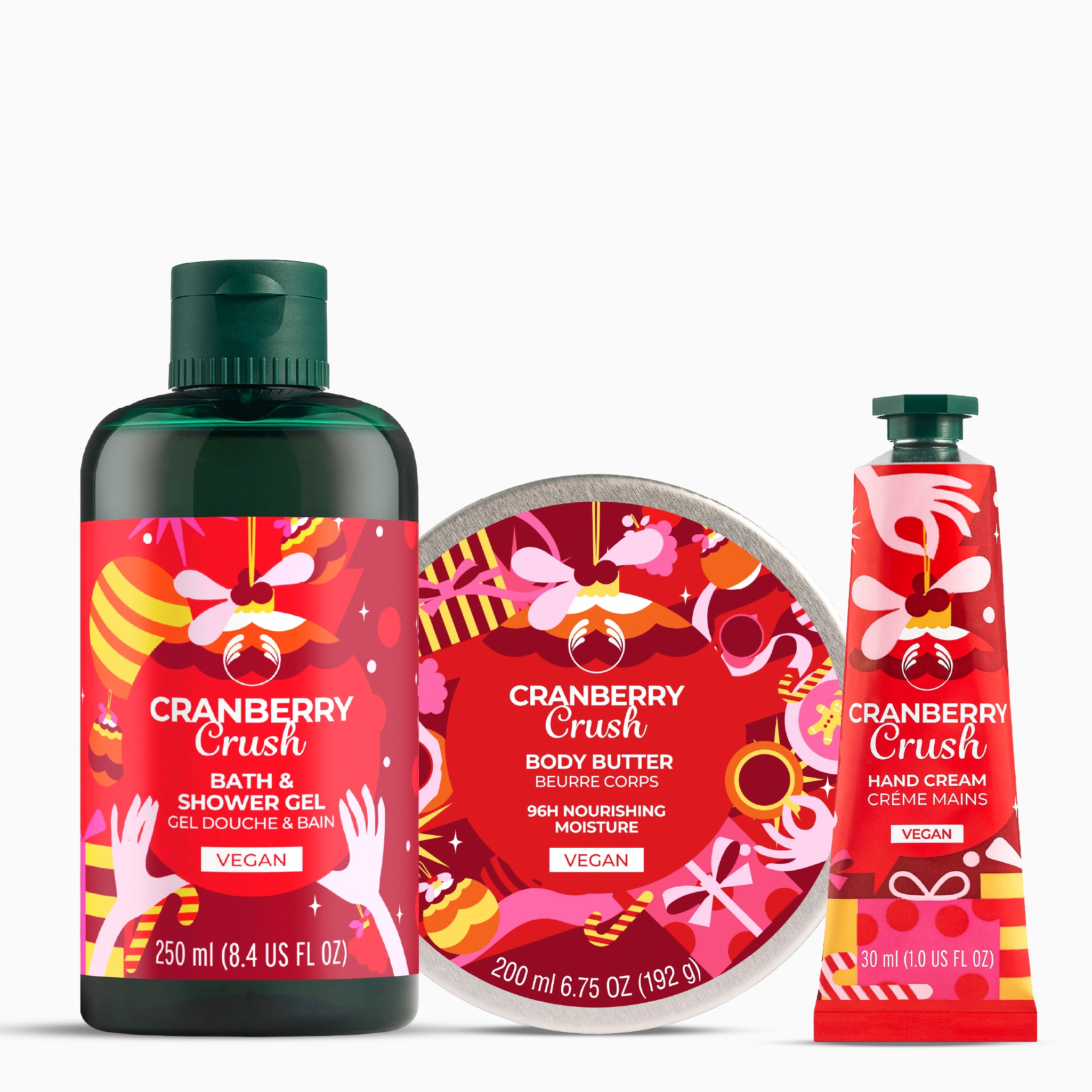 Cranberry Crush Body Care Collection - The Body Shop