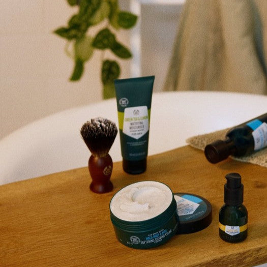 The Body Shop Maca Root & Aloe Softening Shaving Cream  For Men