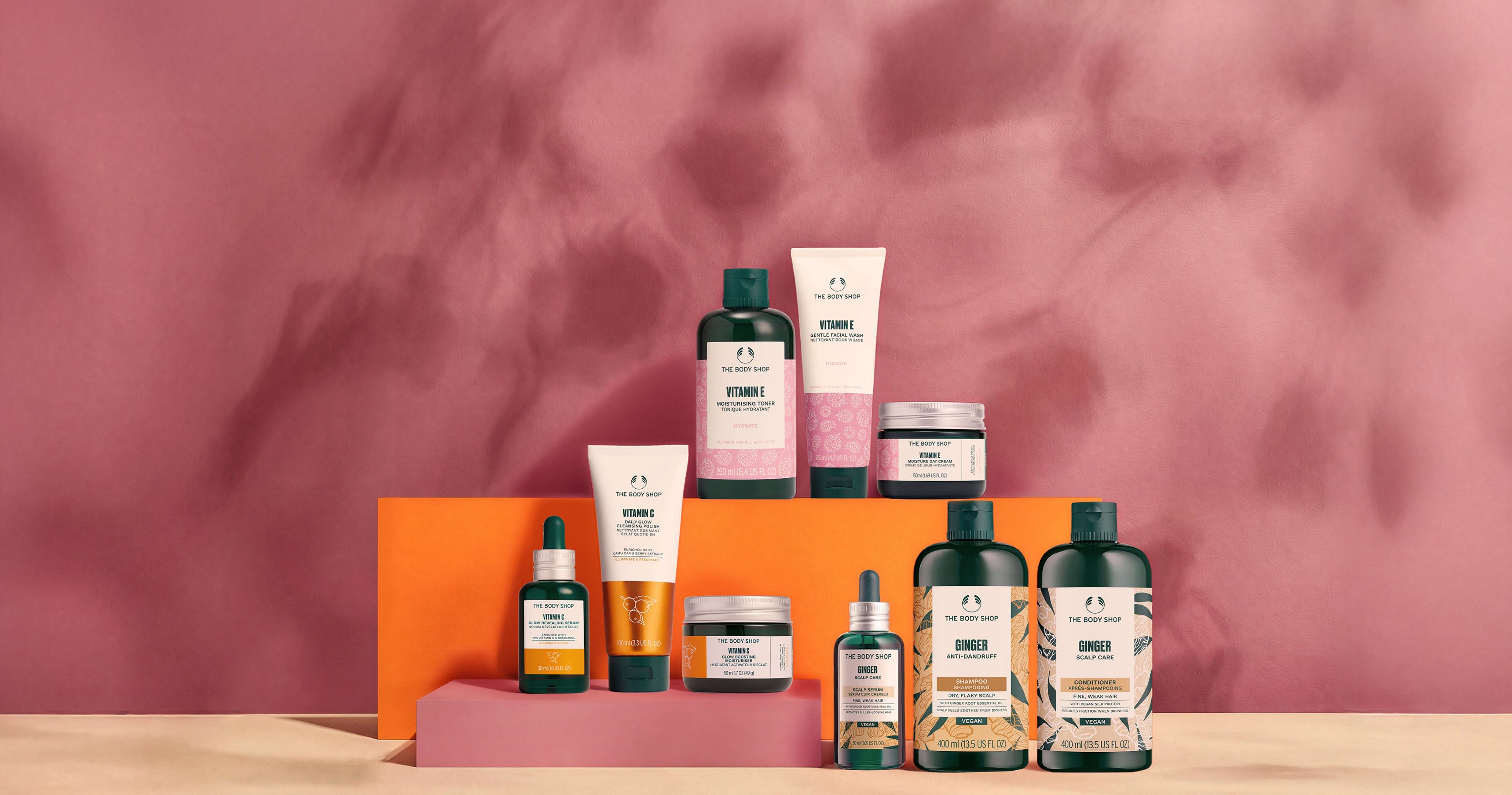 THE BODY SHOP C グロウ スキンケアセット THE BODY SHOP C グロウ スキンケアセット THE BODY SHOP C グロウ