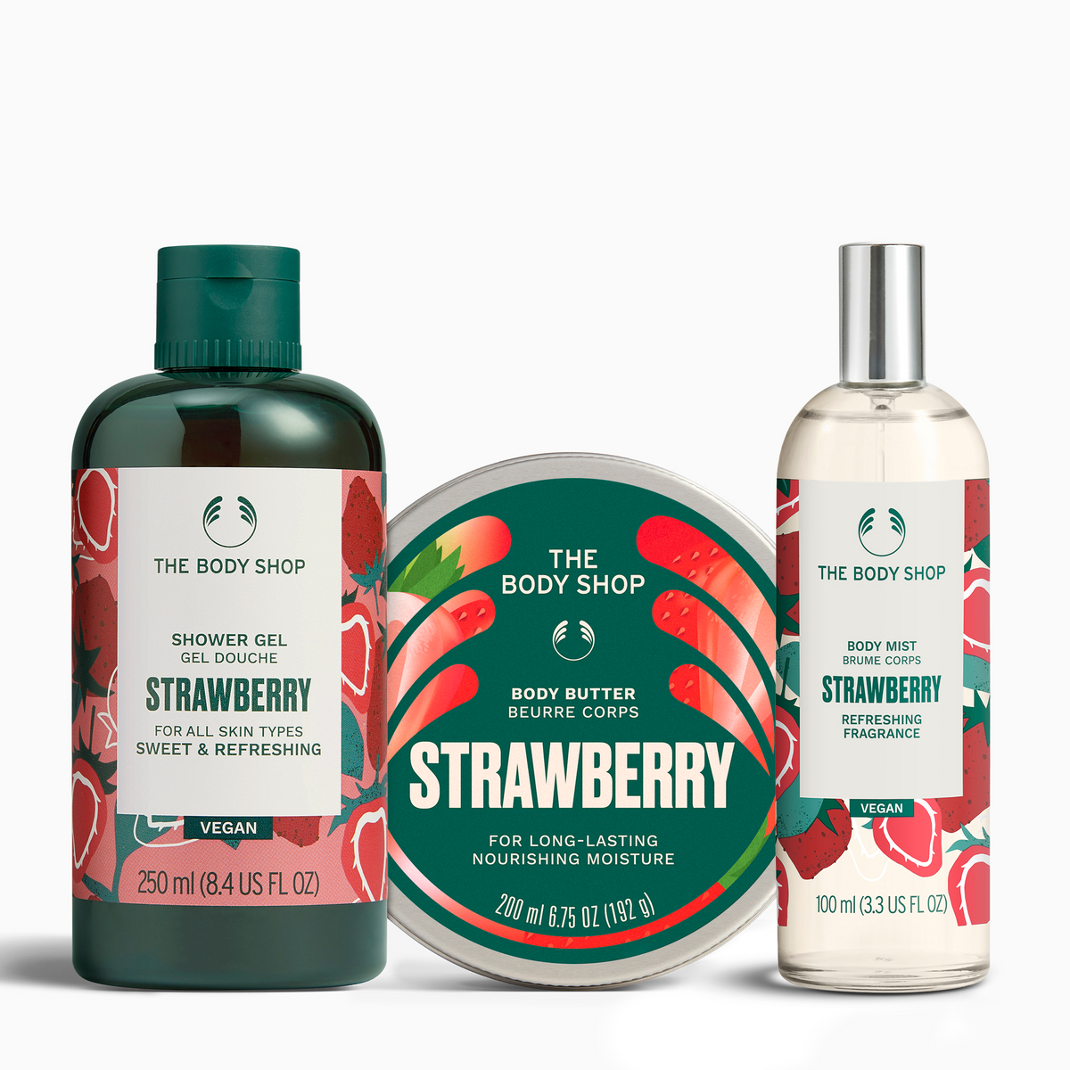 Strawberry Shower Gel | Body Care | The Body Shop®