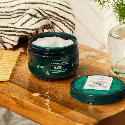 The Body Shop Tea Tree Purifying & Balancing Hair & Scalp Scrub - INCI